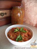 Икра из баклажанов и кабачков