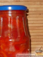 Лечо из перца с помидорами и луком