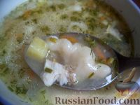 Суп рыбный с клецками