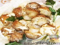 "Грибочки" из картофеля