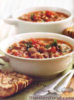 Суп с перловкой и мясом