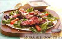 Горячая закуска с жареным мясом